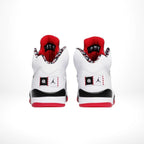 Rear view of the Air Jordan 5