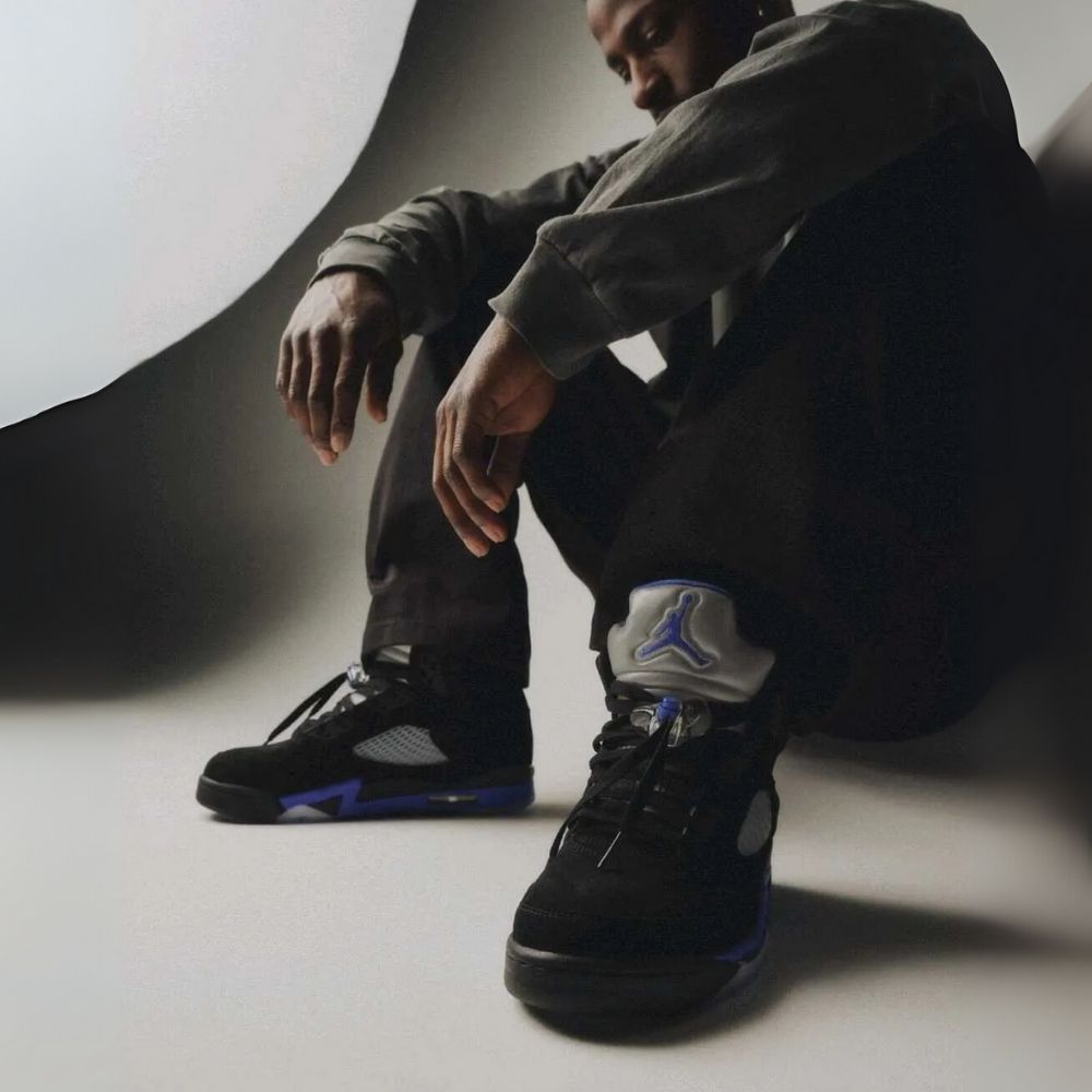 On-foot of the Air Jordan 5