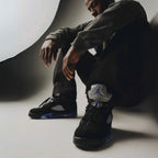 On-foot of the Air Jordan 5