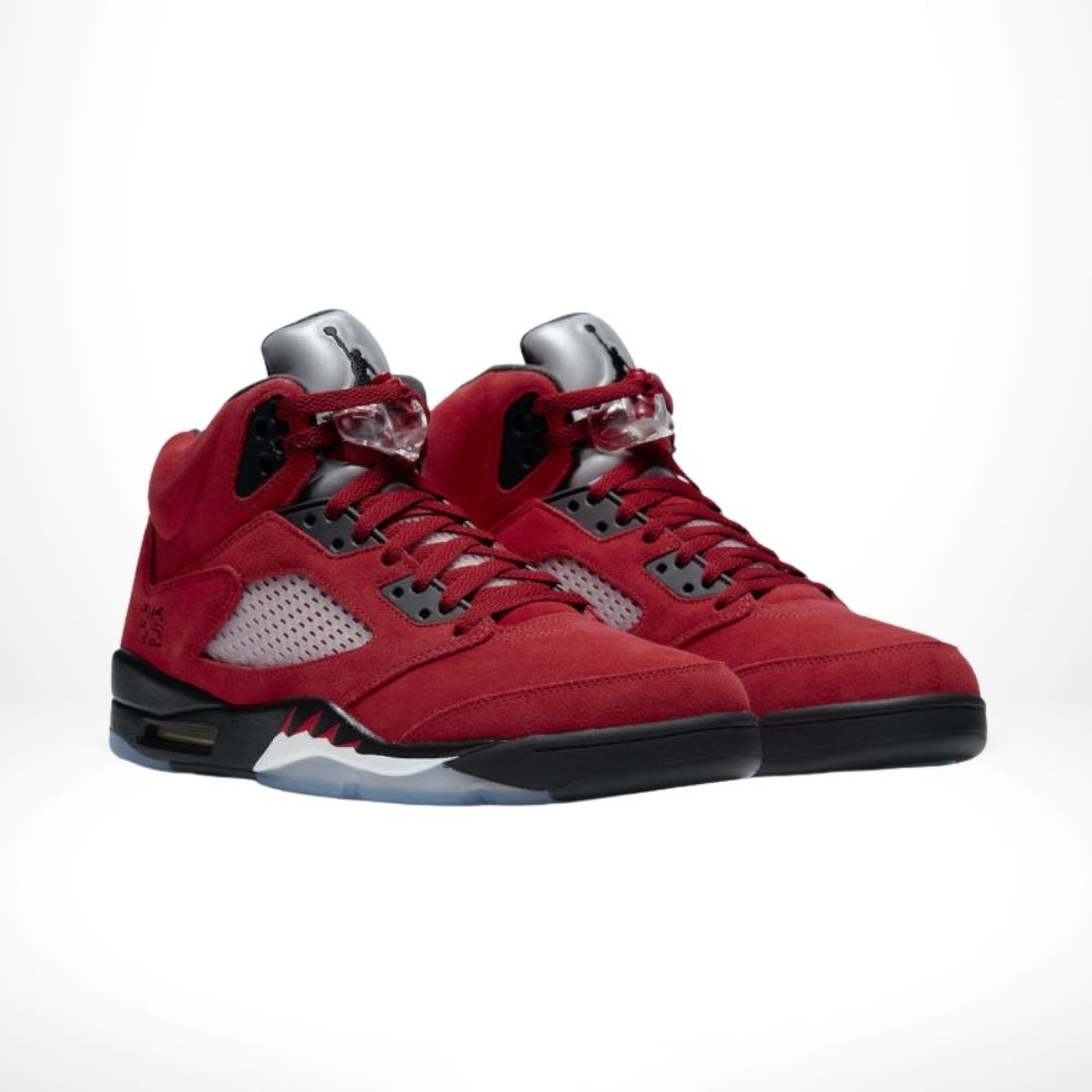 Angle view of Air Jordan 5