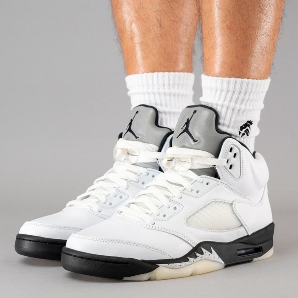 On-foot of the Air Jordan 5