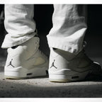 Real lifestyle image of Air Jordan 5