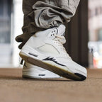 Real lifestyle image of Air Jordan 5