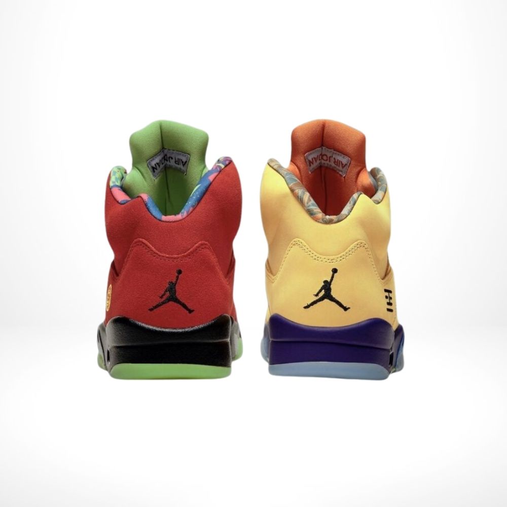 Rear view of Air Jordan 5