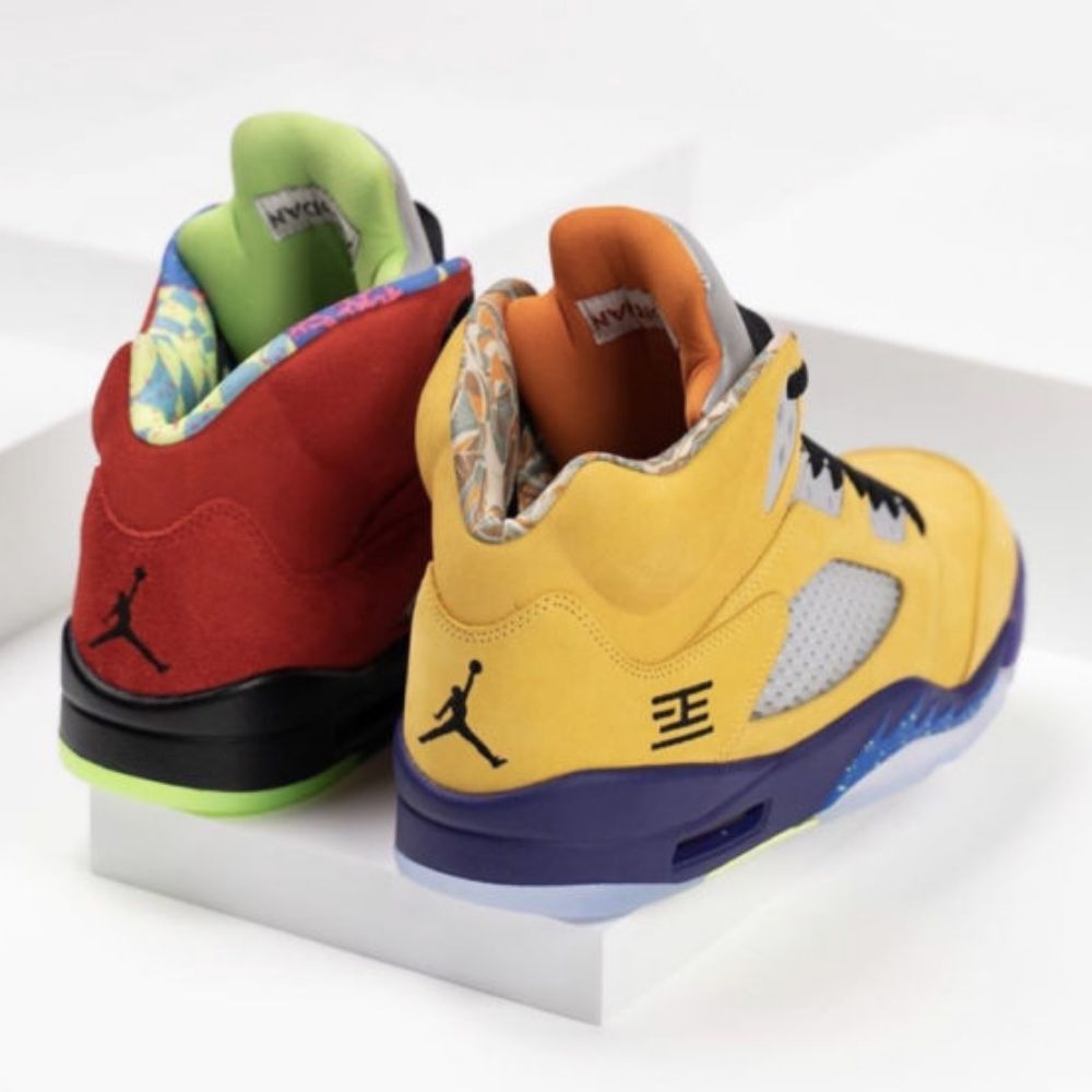 Real lifestyle image of Air Jordan 5