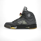 Medial side view of the Air Jordan 5