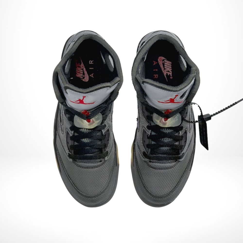 Top-down view of the Air Jordan 5