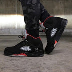 On-foot of the Air Jordan 5