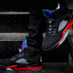Real lifestyle image of Air Jordan 5