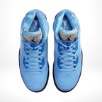 Top-down view of the Air Jordan 5