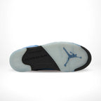 Bottom view of the Air Jordan 5