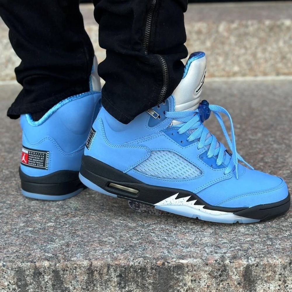 On foot