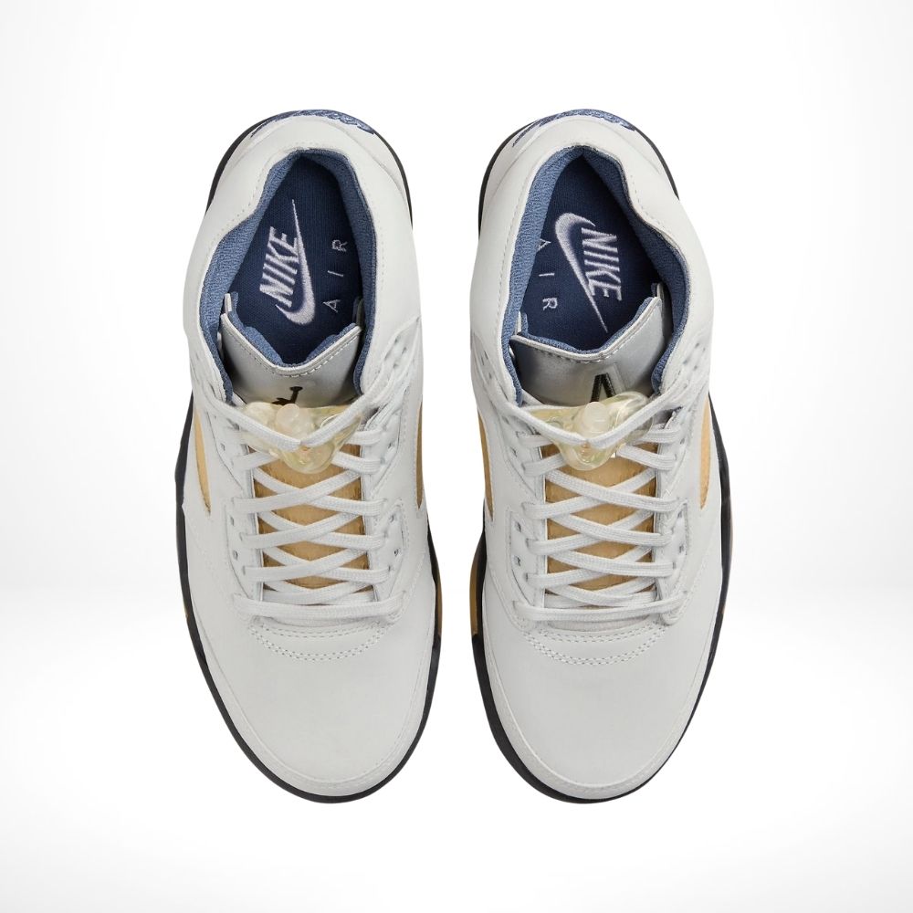 Top-down view of the Air Jordan 5