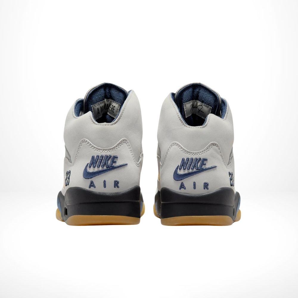 Rear view of the Air Jordan 5