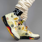 On-foot of the Air Jordan 5
