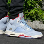 Real lifestyle image of Air Jordan 5