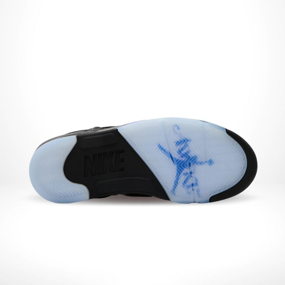 Bottom view of the Air Jordan 5