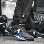On-foot of the Air Jordan 5