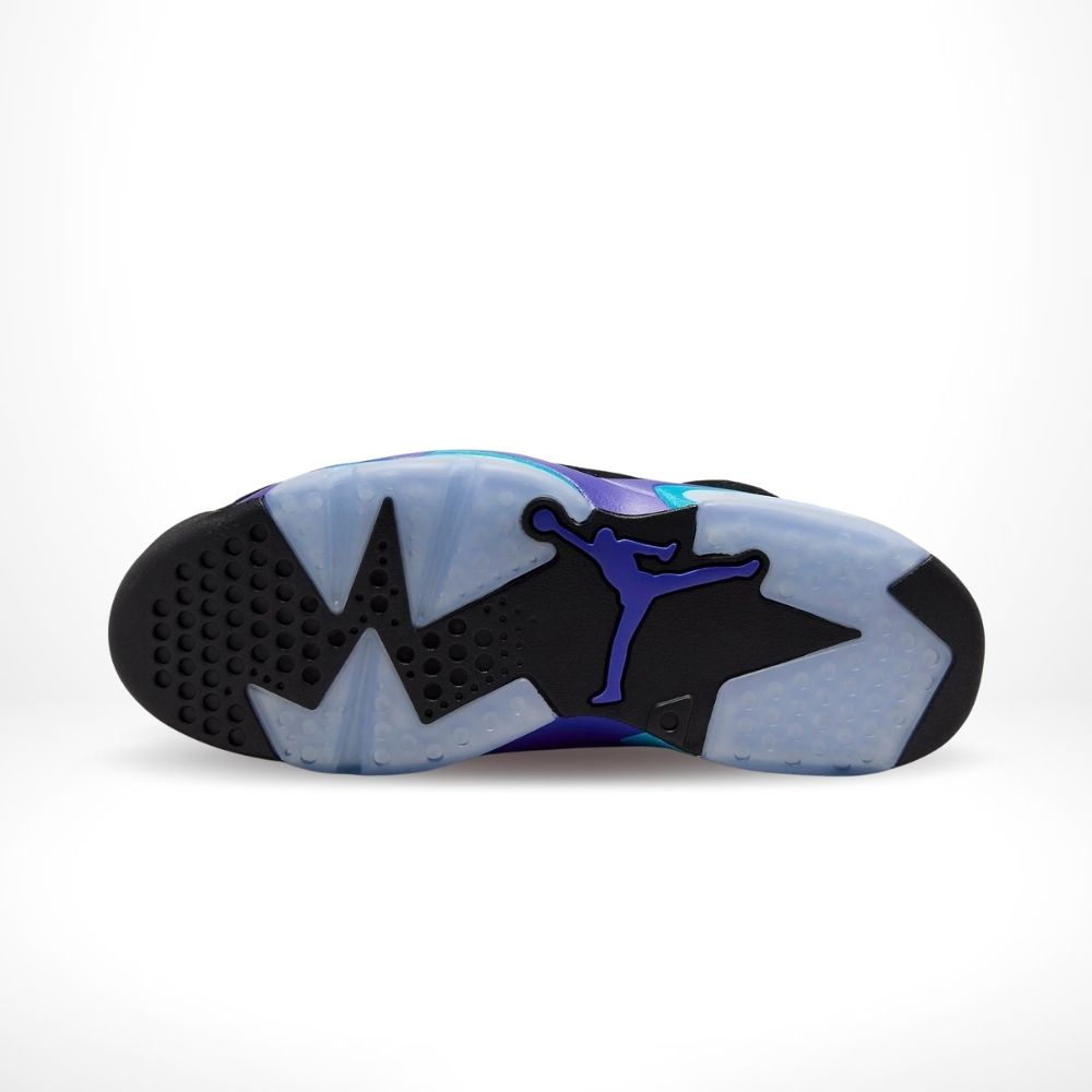 Bottom view of the Air Jordan 6