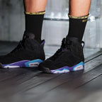 On-foot of the Air Jordan 6