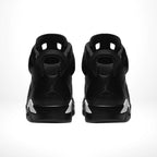 Rear view of the Air Jordan 6