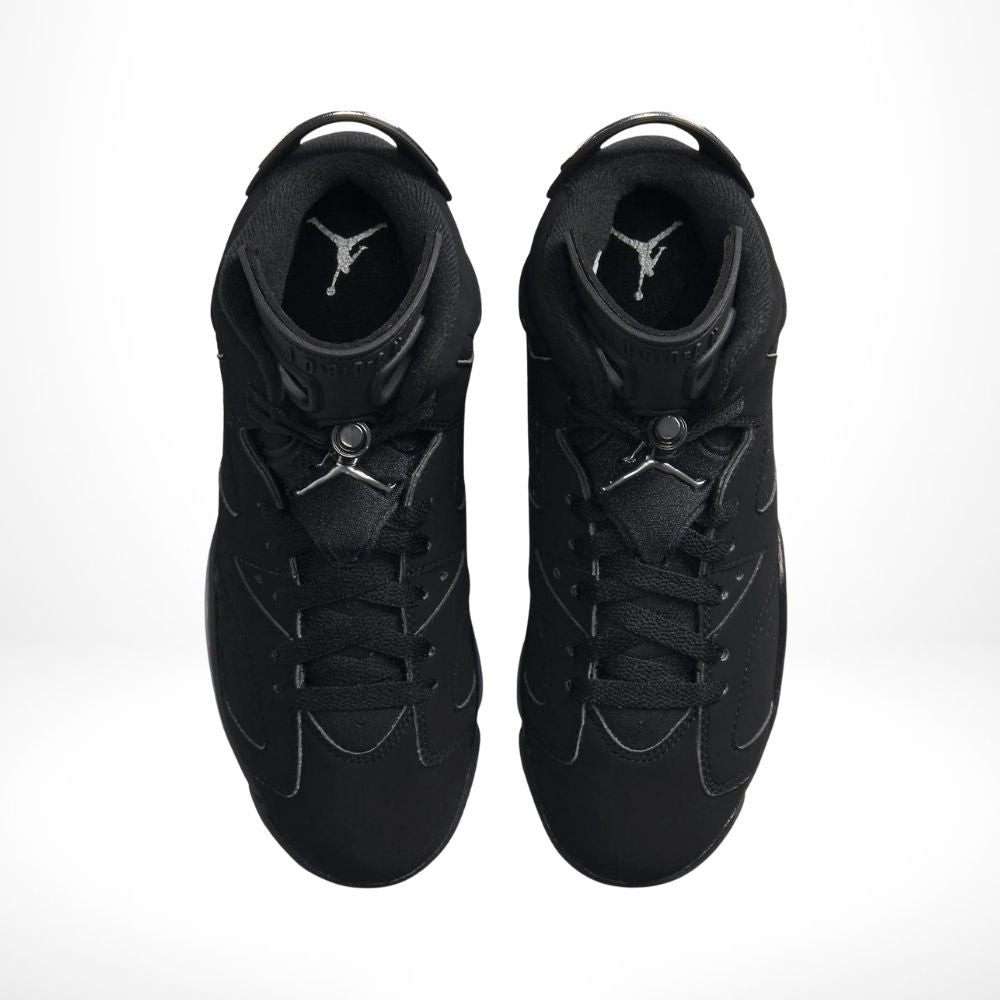 Top-down view of the Air Jordan 6