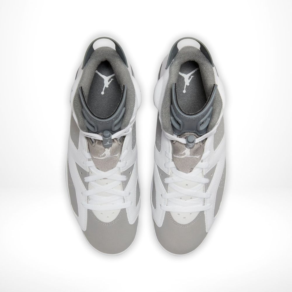 Top-down view of the Air Jordan 6