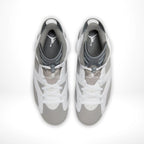Top-down view of the Air Jordan 6