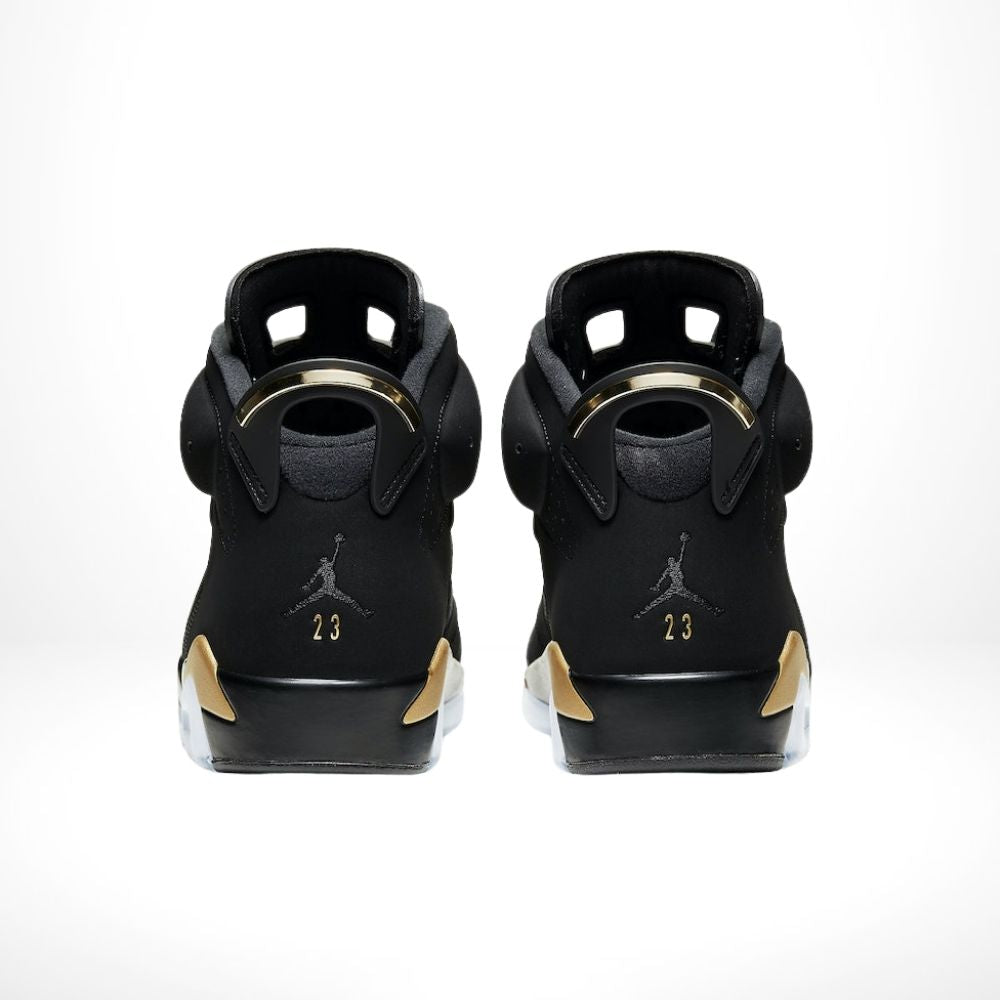 Rear view of the Air Jordan 6