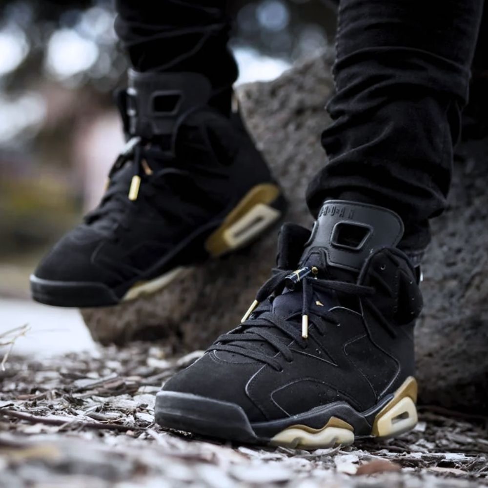 On-foot of the Air Jordan 6