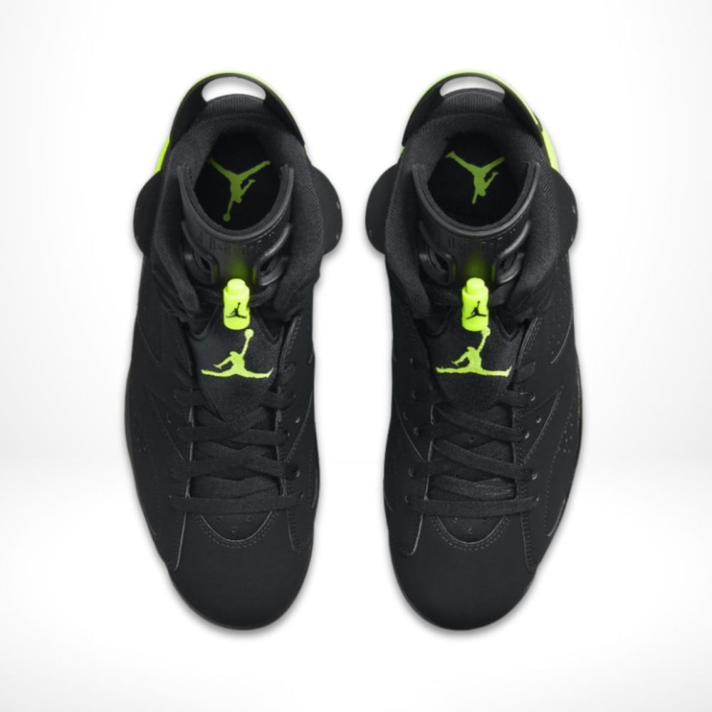 Top view of Air Jordan 6