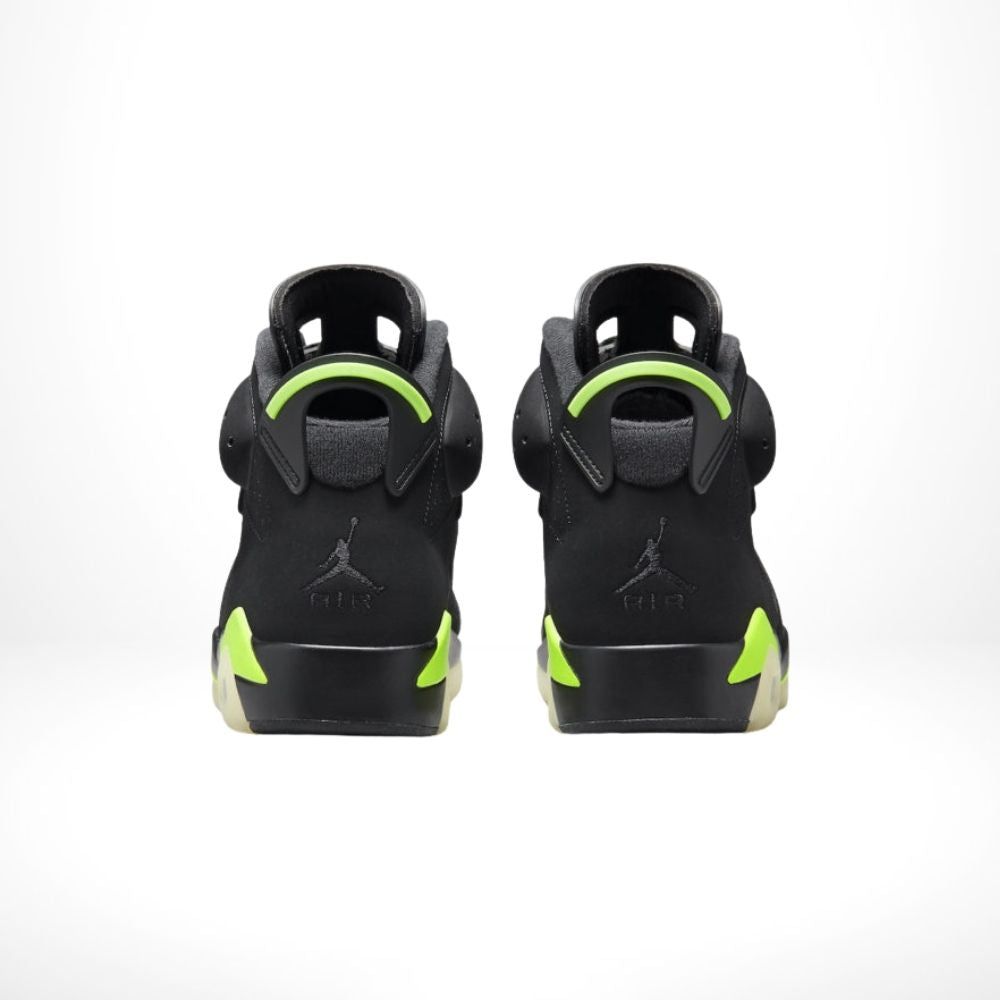 Rear view of Air Jordan 6