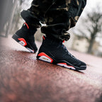 On-foot of the Air Jordan 6