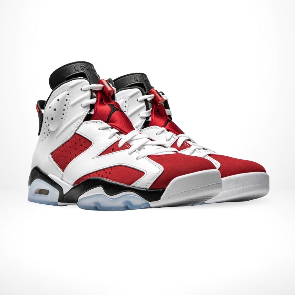 Angle view of Air Jordan 6