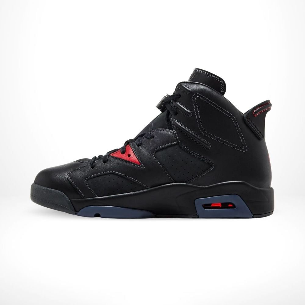 Medial side view of the Air Jordan 6