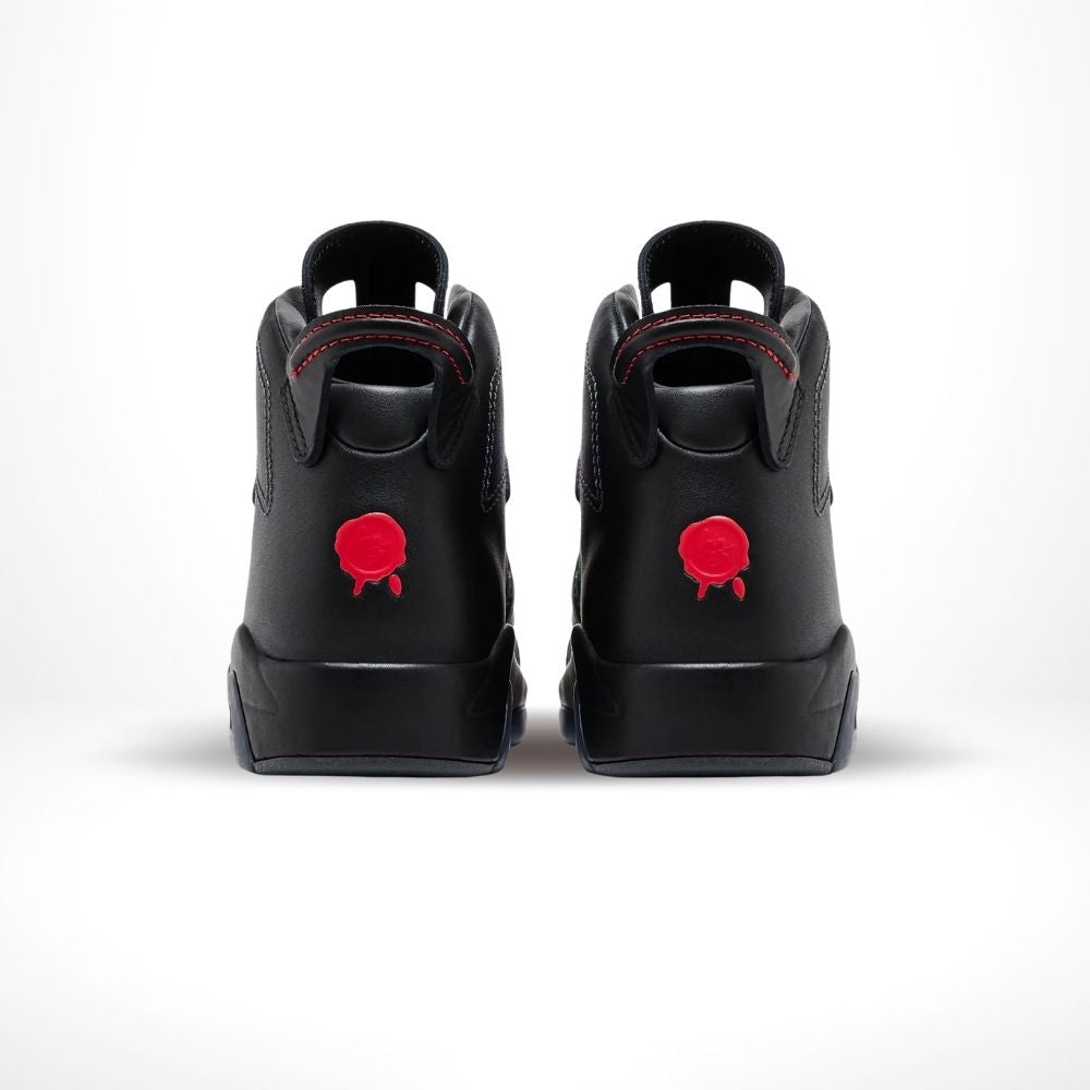 Rear view of the Air Jordan 6