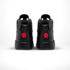 Rear view of the Air Jordan 6