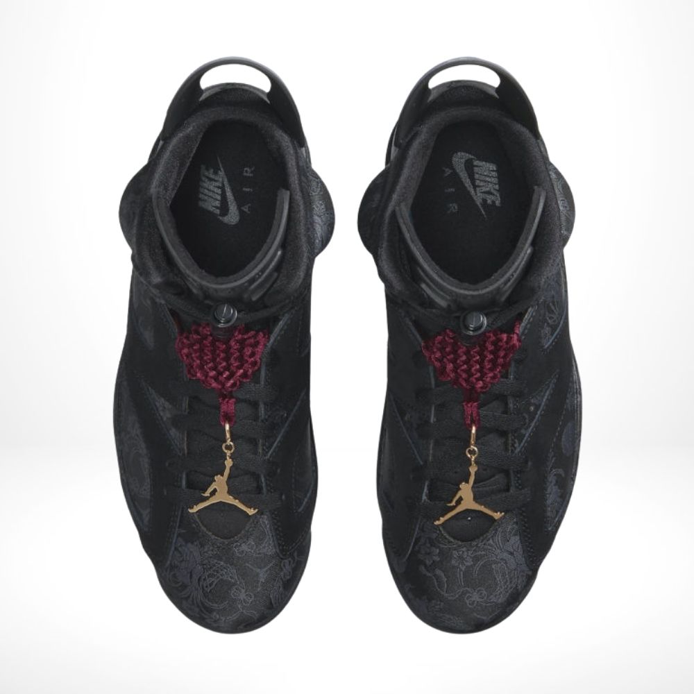 Top view of Air Jordan 6