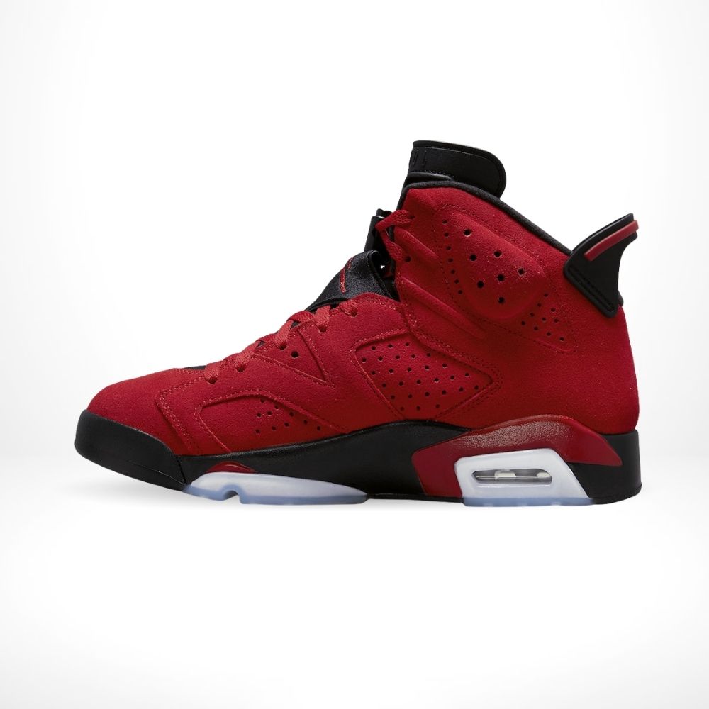 Side profile of Air Jordan 6