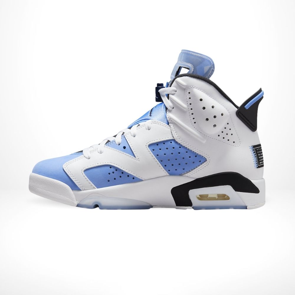 Side profile of Air Jordan 6