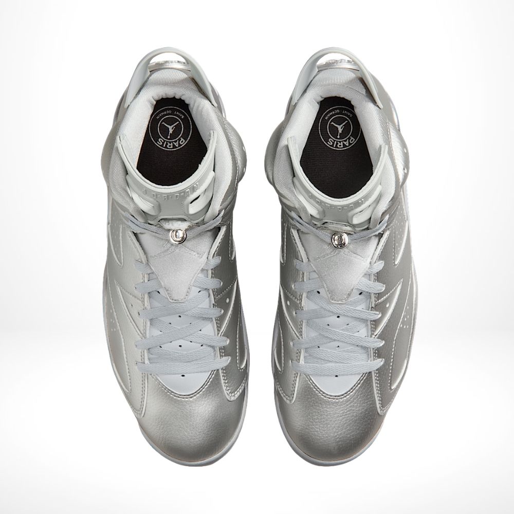 Top-down view of the Air Jordan 6