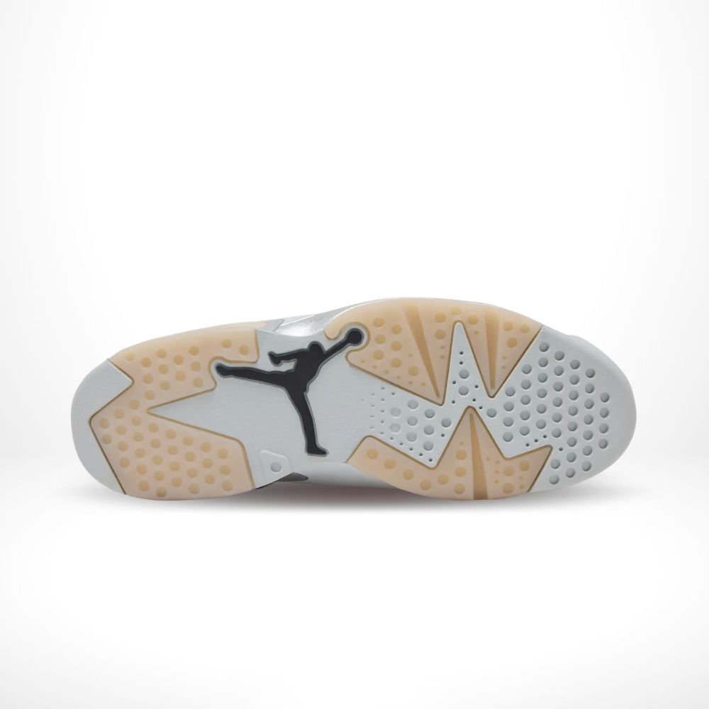 Bottom view of the Air Jordan 6