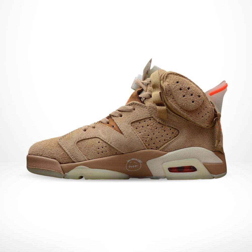 Medial side view of the Air Jordan 6