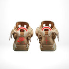 Rear view of the Air Jordan 6