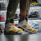 Real lifestyle image of Air Jordan 6