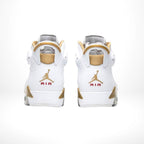 Rear view of the Air Jordan 6