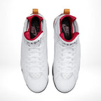 Top-down view of the Air Jordan 7