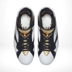 Top-down view of the Air Jordan 7