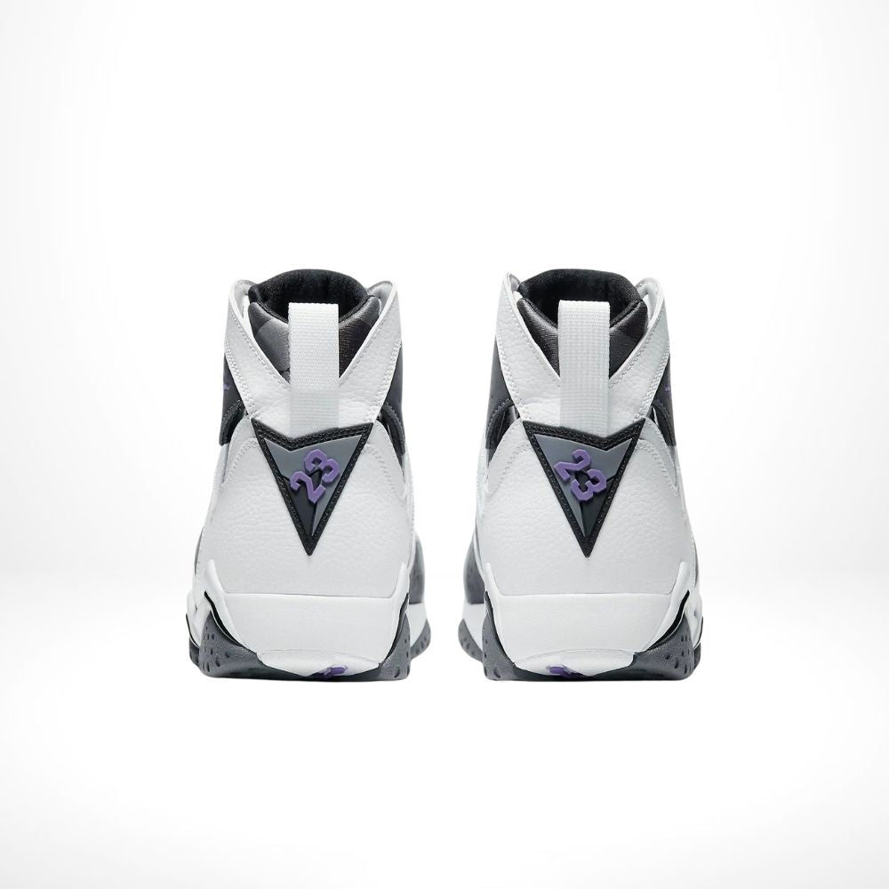 Rear view of the Air Jordan 7