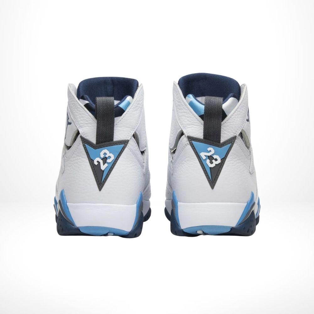 Rear view of the Air Jordan 7
